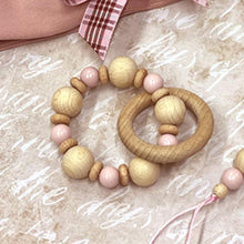 Carica l'immagine nel visualizzatore di Gallery, massaggiagengive ad anello in legno