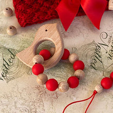 Carica l'immagine nel visualizzatore di Gallery, massaggiagengive legno naturale e silicone