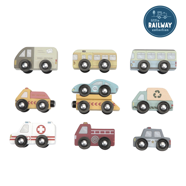 Vehicles - Railway extension set - 3+ anni